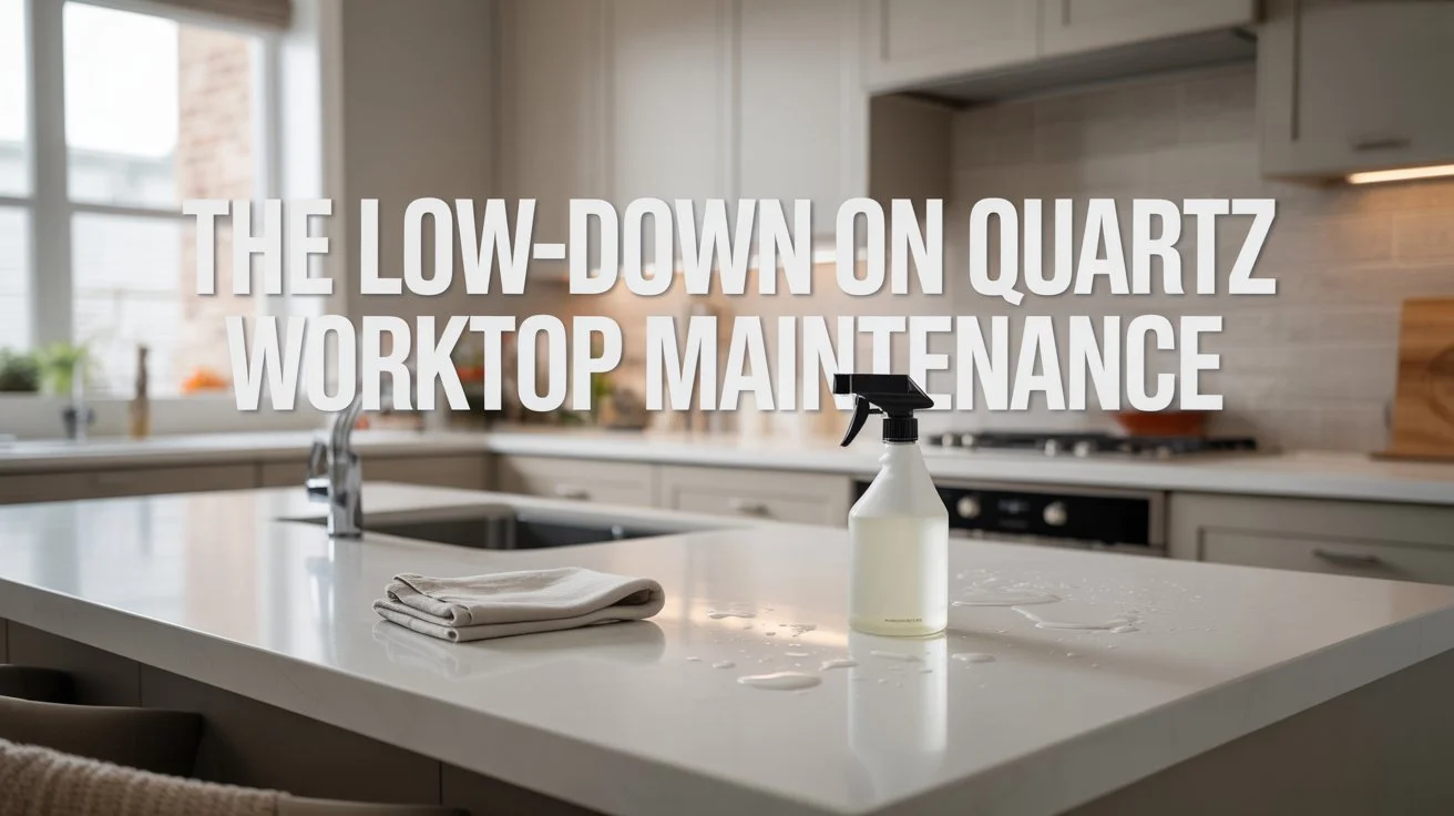 The Low-Down on Quartz Worktop Maintenance